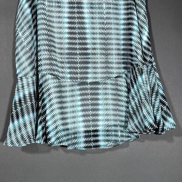 Worthington Ruffle Hem Lined Skirt Size 14 - Picture 4 of 11